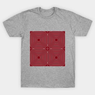 Barn Red Minimalism T-Shirt